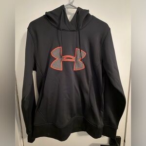 NWOT Under Armour Men's Black Cold Gear Hoodie - Size Medium
